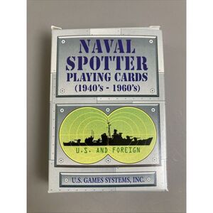 NAVAL SPOTTER PLAYING CARDS COLLECTION DECK 1940s - 1960s